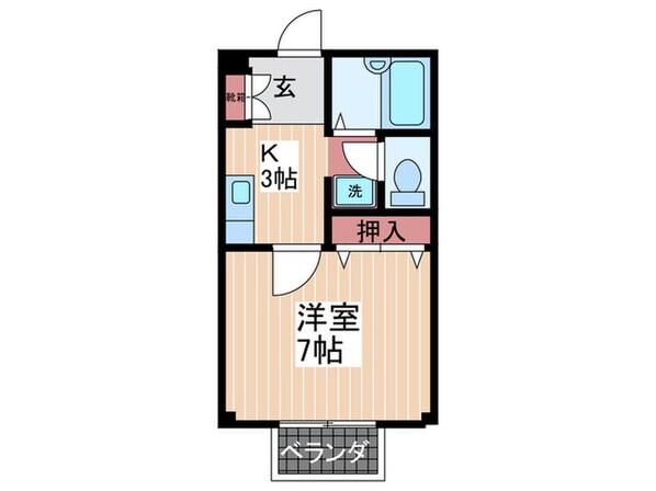 ロイヤルヒルズ　Ａ棟の物件間取画像